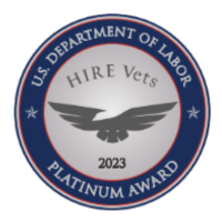 Iberia HIRE Vets Platinum Award